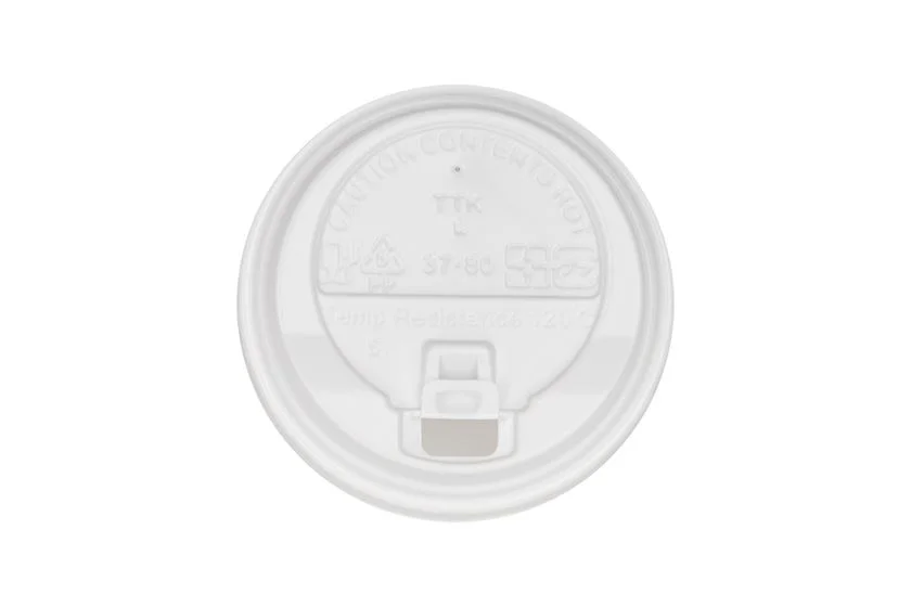 PP Καπάκια-Πιπίλα με Τρύπα Ασφαλείας Flip Μαύρα 80mm-100 τμχ